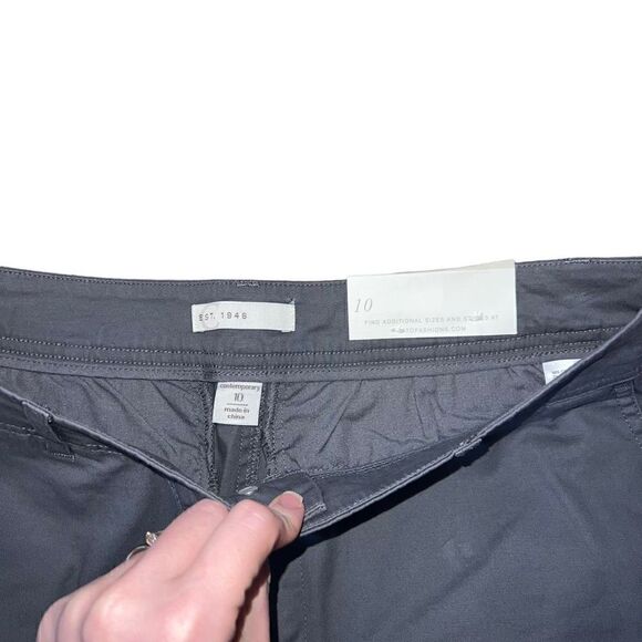 NWT CATO Contemporary Mid-Rise Grey Pants Size 10 - Picture 4 of 7